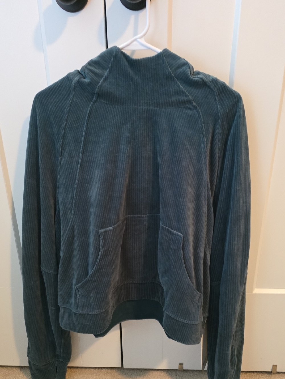 lululemon athletica Corded Pullover Hoodie in Slate Blue